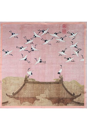 Teyun Foulard de Soie Pure Femmes Bandana Femelle Coiffeur Foulard Crane Mouchoir pour Femmes Soie Naturelle Tête carrée Foul