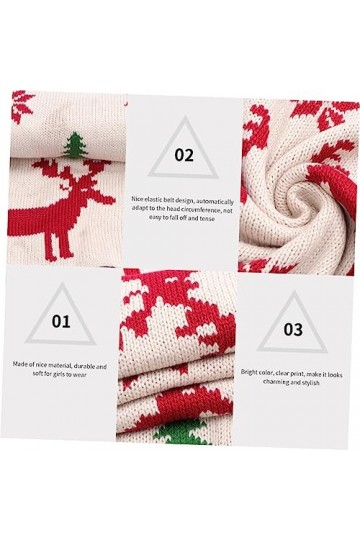Didiseaon 3 Pcs Cadeau DÉcharpe Chaude De Noël Foulards Cadeaux Pour Femmes Cadeaux De Couple Habillés Femmes Châle Cape Fou