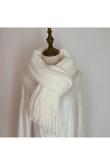 Foulard Femme Cheveux Echarpe Soie Nouvelle Écharpe Femmes Extérieur Épaississement Chaud Doux Châle Enveloppé Mode Couleur U