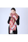 Foulard Femme Soie Cheveux pour De Hiver en Echarpe Écharpe Femmes Chaud Imprimé Écharpe Femmes Écharpe Enveloppe Épais Doux 