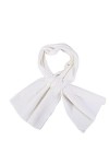 Bysonglezai Foulard Femme Echarpe Homme Châle Protection De La Colonne Cervicale Solide Laine Nœud Croix Tricot Écharpe Hiver