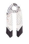 Liu Jo Foulard Ecosostenibile con stampa Nero