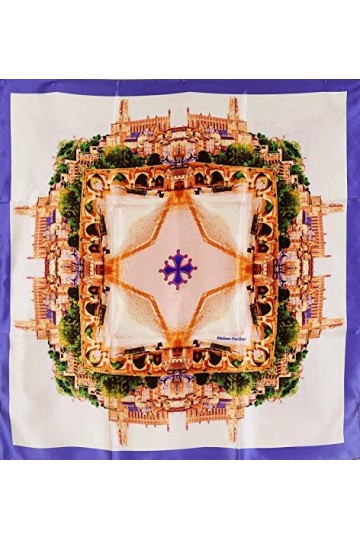 MADAME DUTILLEUL Foulard Cathédrale Albi Croix occitane