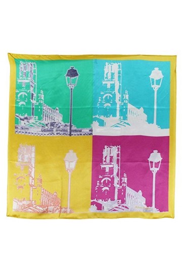 Cathédrale dAlbi Foulard Andy Warhol Pastel