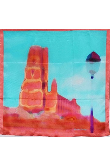 Cathédrale dAlbi Foulard au lampadaire