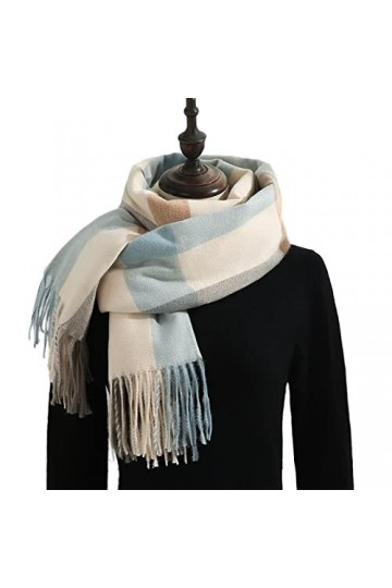 Ryakos éCharpe De Mode Foulard femmes écharpe écharpe foulard femmes hiver épaisses polyester chaud polyester thanlier emball