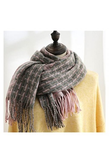 Écharpe Châle Foulard Femmes Écharpe Hiver Écharpe Tassel Écharpe Longue Châle Patchwork Écharpes Écharpes De Luxe Foulard Wr