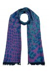 Selection Privee ETOLE Foulard pour la femme – écharpe de 50% Soie,50% Modal pour le printemps et l´été.50X180CM