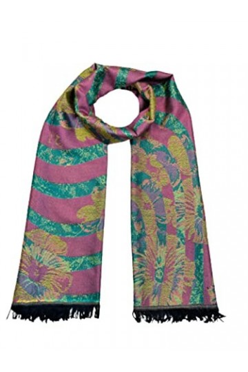 Selection Privee ETOLE Foulard pour la femme écharpe de 50% Soie,50% Modal pour le printemps et l´été.50X180CM. Grande Echarp