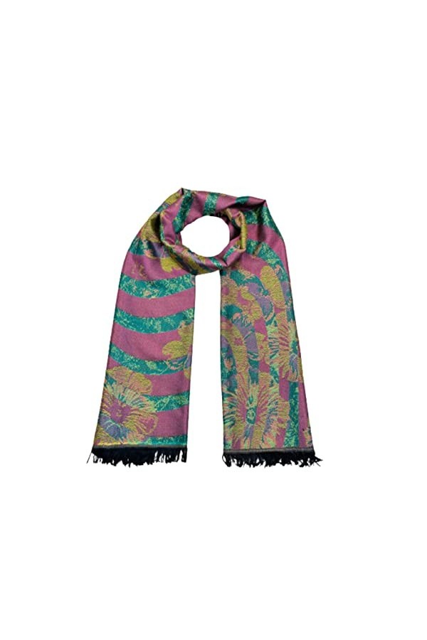 Selection Privee ETOLE Foulard pour la femme écharpe de 50% Soie,50% Modal pour le printemps et l´été.50X180CM. Grande Echarp