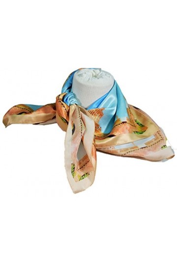 MADAME DUTILLEUL Foulard cathédrale dAlbi soie