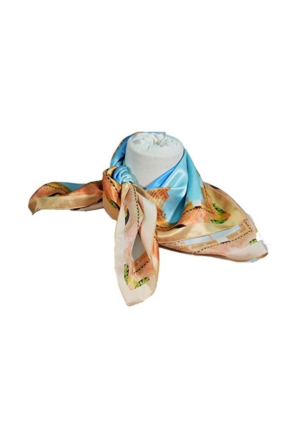 MADAME DUTILLEUL Foulard cathédrale dAlbi soie