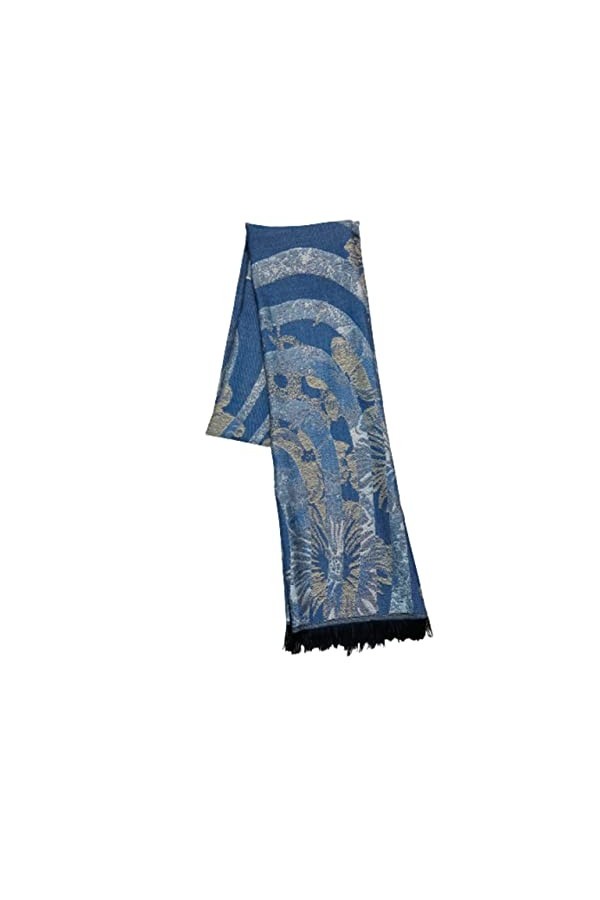 Selection Privee ETOLE Foulard 50% Soie,50% Modal Grande Echarpe Châle Ultra-Léger Respirant Elégant Pour La Femme 50x180CM.
