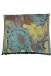 SELECTION PRIVEE ETOLE Foulard pour la femme écharpe de 50% Soie,50% Modal pour le printemps et l´été.50X180CM. Grande Echarp
