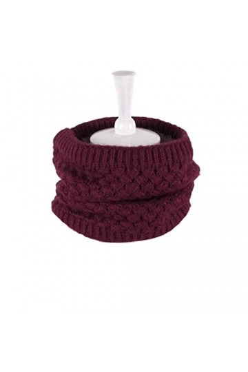 NEHHDC Foulard Écharpe Écharpe À Anneau Pour Femmes Avec Cache-cou En Velours Doux Pour Lhiver Foulards Châle Etole Color :