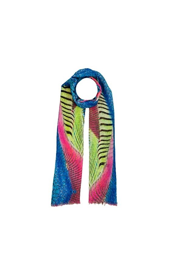 SELECTION PRIVEE ETOLE Foulard 80% Laine, 20% Soie Grande Echarpe Châle Ultra-Léger Respirant Elégant Pour La Femme 70x180CM.