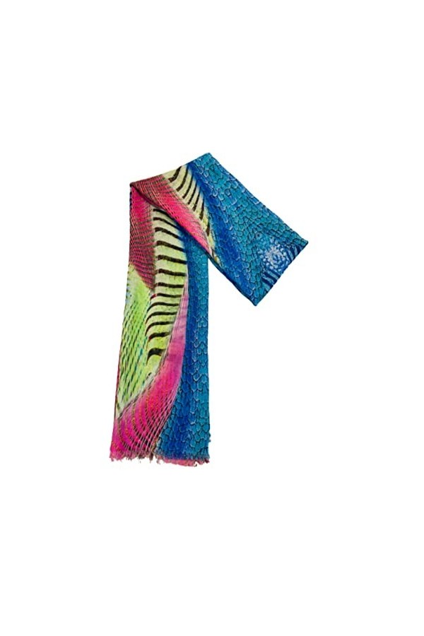 SELECTION PRIVEE ETOLE Foulard 80% Laine, 20% Soie Grande Echarpe Châle Ultra-Léger Respirant Elégant Pour La Femme 70x180CM.