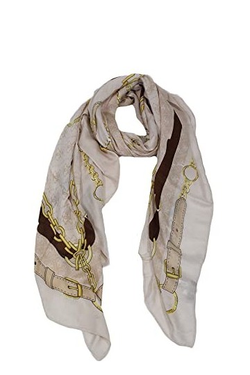 Guess AW9029SIL30 Stone écharpe femme, Stone, Taille unique