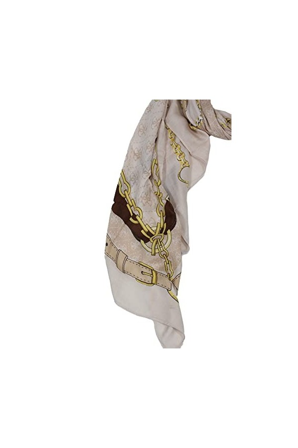 Guess AW9029SIL30 Stone écharpe femme, Stone, Taille unique