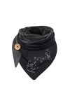 PacuM Écharpe dhiver for femmes en coton imprimé chaud Bouton chaud Turban Wrap Écharpe Châles Foulards for hommes Serviette