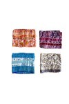 Rajbhoomi Lot de 5 foulards tendance en patchwork pour femme, Couleurs et imprimés assortis, 6" X 70"