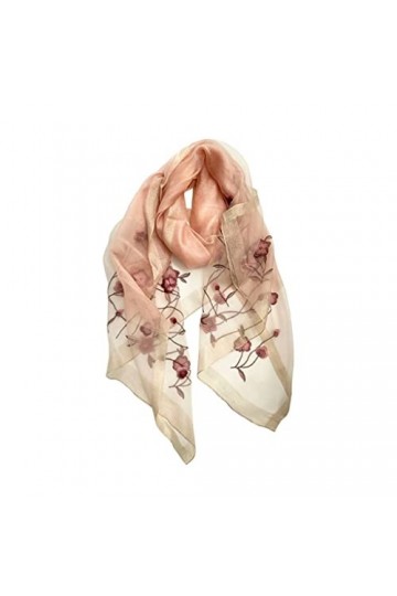 Foulard Femme Homme Echarpe en laine de soie Florak Imprimer Echarpes Foulards Fête Femmes Long Long Wraps Écharpes Châle de 