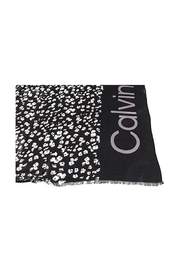 Calvin Klein CKJ Scarves Summer Shadow Scarf Black