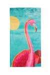 Desigual Rectangle Foulard Flamingo Road Woman Pink Echarpe, Rose Rose Tailandia 3059 , Taille Unique Femme