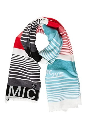 Cecil Femme B571986 Écharpe Rouge vif A, Strong Red