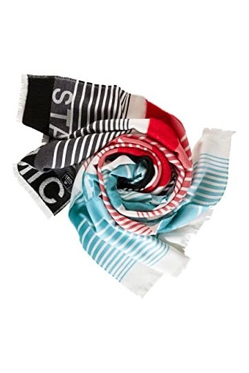 Cecil Femme B571986 Écharpe Rouge vif A, Strong Red