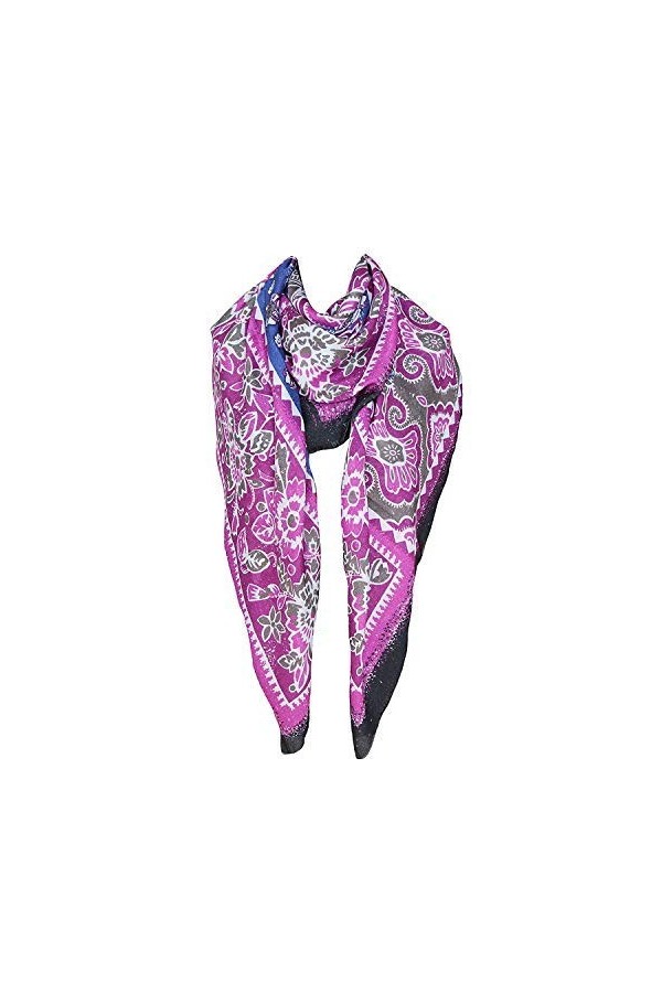 tessago - Foulard - Femme violet aubergine Taille unique