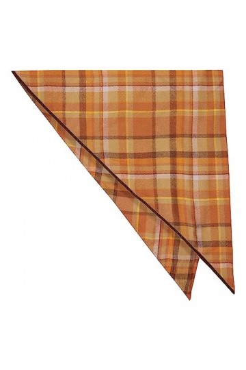 CODELLO Foulard triangulaire chaud pour lhiver, Orange, taille unique