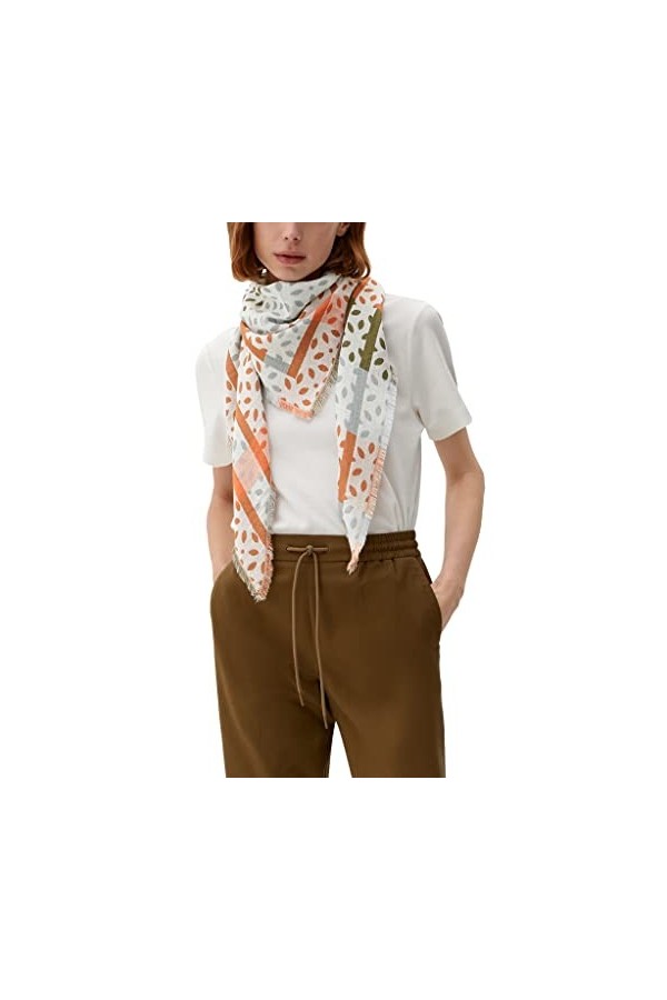 s.Oliver Tissu, Orange, Taille Unique Femme