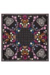 Roeckl Resi Foulard en soie Noir/multicolore, Noir , taille unique
