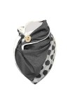 PacuM Mode bouton écharpe femmes multi-usage femme écharpe châle impression rétro écharpe formelle écharpe serviette Foulard 