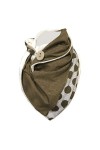 PacuM Mode bouton écharpe femmes multi-usage femme écharpe châle impression rétro écharpe formelle écharpe serviette Foulard 