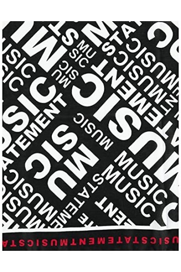 Taifun Foulard pour femme., Motif noir, taille unique