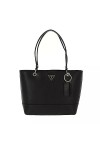 GUESS Noelle Elite Tote, Sac Femme, Noir, Taille Unique