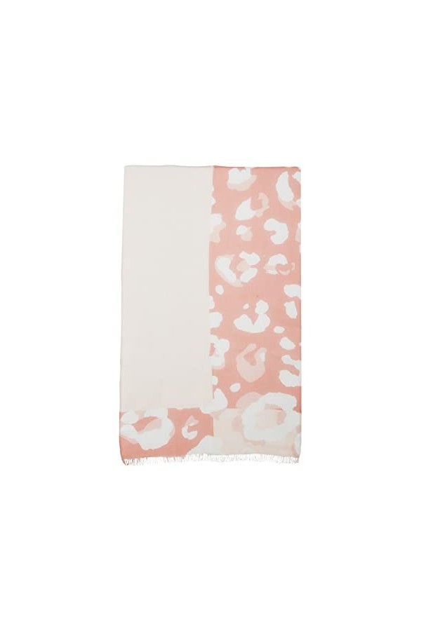 Mud Pie Foulard léopard, Blush, Taille Unique Femme