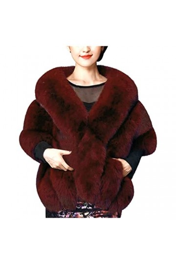 OIUHJN Modetalente Femme Mode Écharpe Mode Femmes Élégante Mariée Faux Long Écharpe Étole Wrap Tenir Chaud Vêtements Accessoi