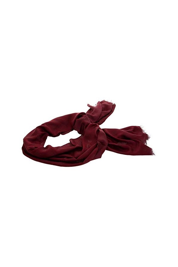 GUESS Ninette Jacquard Scarf Merlot
