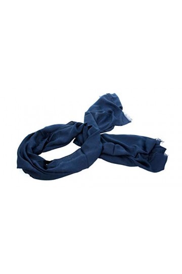 Guess Brinkley Jacquard Scarf Blue