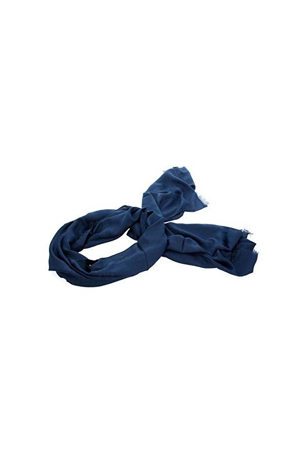 Guess Brinkley Jacquard Scarf Blue