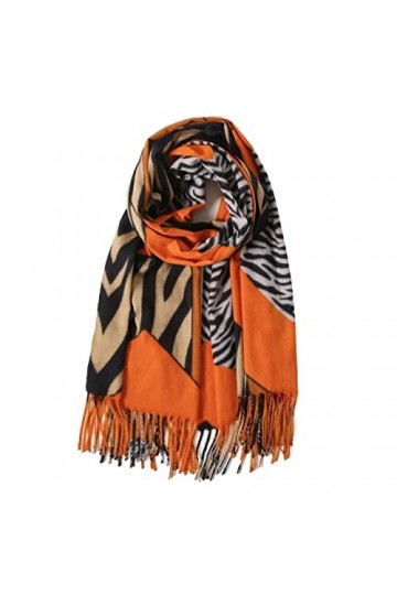 Foulard Châle Écharpes Foulard femme automne hiver dames châle enveloppe luxe cachemire écharpes rayées chaudes épaissies dou