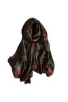 LLS Echarpe Echarpe Foulards et châles - Femmes Écharpe Silk Silk Foulards Châles Dame Wraps Soft Femme Square Satin Headscar