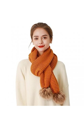 Foulard Femme Soie Cheveux pour De Hiver en Echarpe De La Mode pour Femmes Écharpe Tricotée Femme Style Coréen Écharpe De Mod