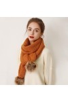 Foulard Femme Soie Cheveux pour De Hiver en Echarpe De La Mode pour Femmes Écharpe Tricotée Femme Style Coréen Écharpe De Mod