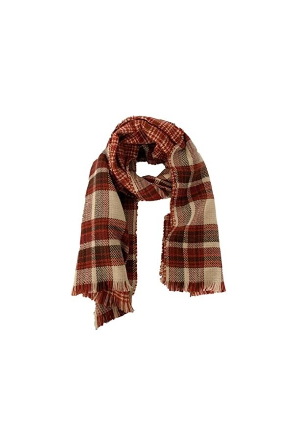 VONGAZ Foulard Châle Écharpes Hiver Femme Écharpe À Carreaux Femmes Écharpes Larges Treillis Long Châle Chaud Écharpe