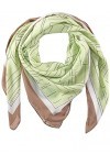 Taifun Foulard pour femme avec imprimé discret., Motif pistachio, taille unique