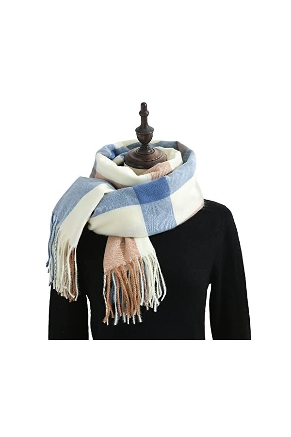 Foulard Écharpe Foulard femmes écharpe écharpe foulard femmes hiver épaisses polyester chaud polyester thanlier emballage fou